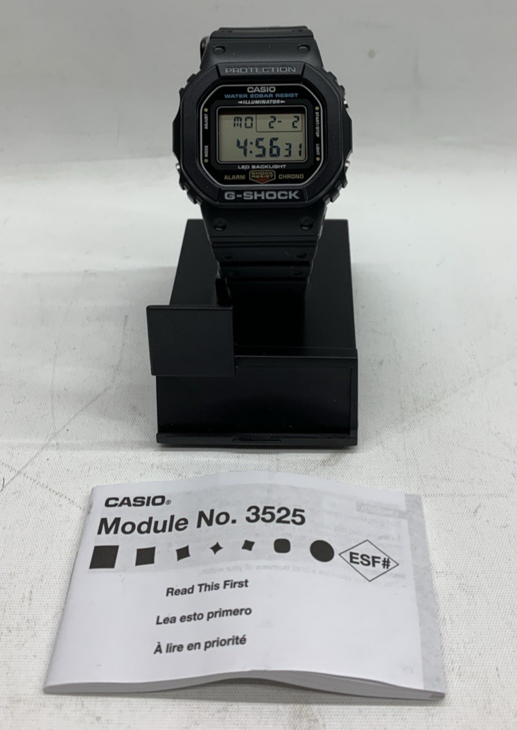 Casio G-Shock 3525-DW/5600UE Men's Digital Wristwatch Stainless