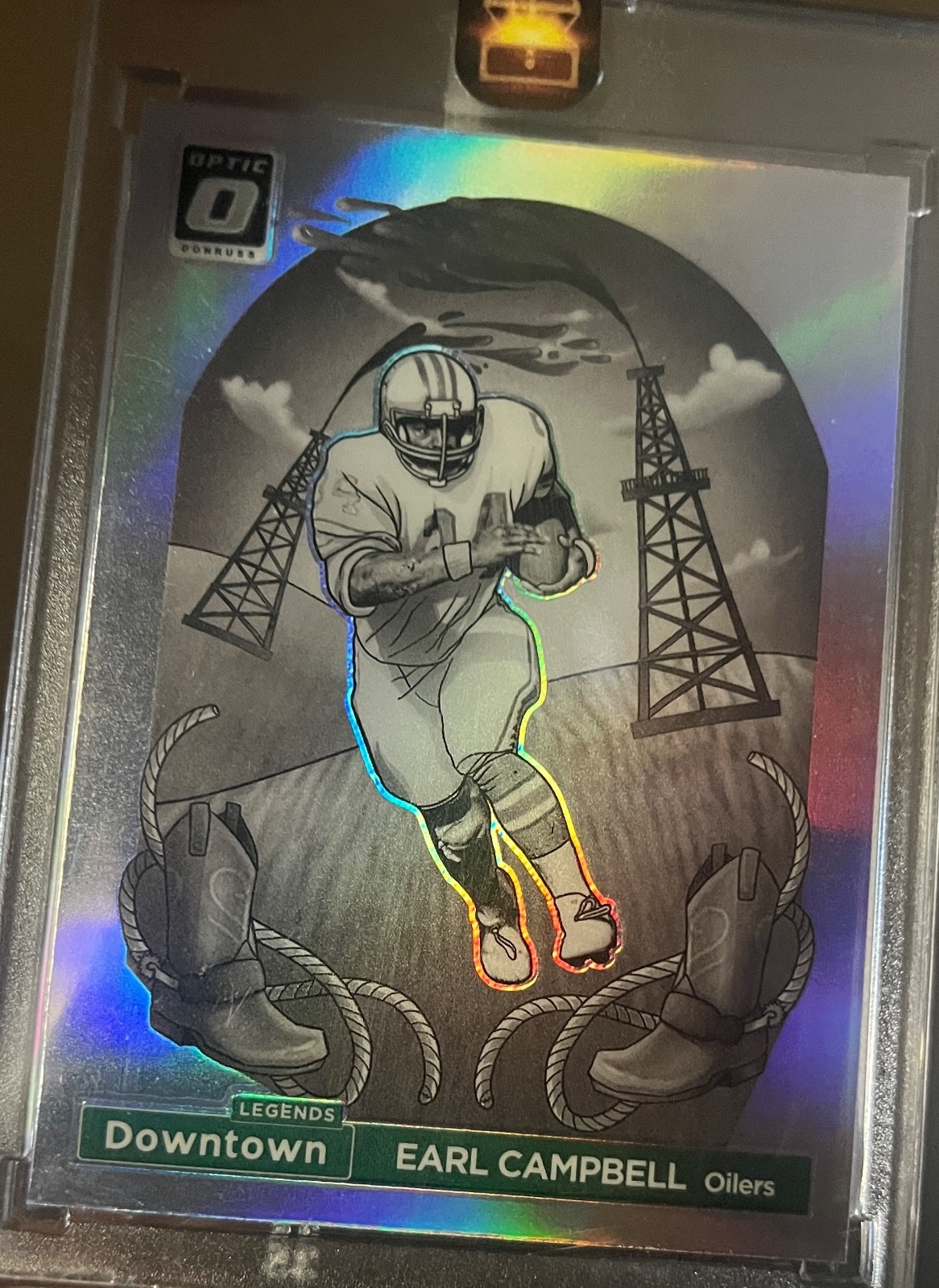 2024 optic downtown legends earl campbell ssp Houston oilers no.3