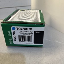 Lexmark 70C1XC0 Cyan Extra Yield Toner Cartridge BRAND NEW IN FACTORY BOX 