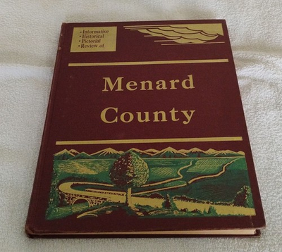 #ad Menard County Historical Narrative By John Drury 1955 Many Photos Loree Company $100.00