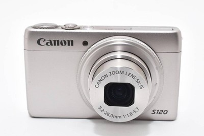 Canon PowerShot S120 12.1MP Digital Camera - Black for sale online