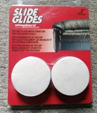 Shepherd Slide Glides Furniture 4 x Sliders for Carpet / Moving Furniture 51mm