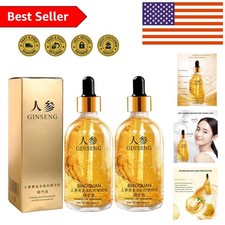 Korean Ginseng Essence Oil - Anti-Aging  Moisturizing Serum - 100ml, 2 Bottles 