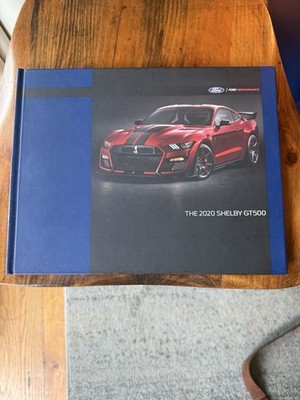2020 Ford Mustang Shelby GT 500 Performance Sales/History Brochure Dealer Book