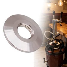 1.5" End Cap with 1/4" NPT Thread, User-friendly Brewery Hardware,