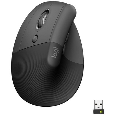 Logitech Lift Left Vertical Ergonomic Mouse Ergonomische Maus Bluetooth , Funk