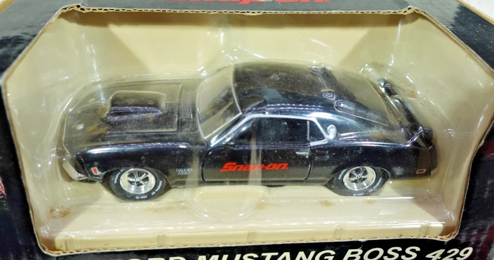 Ford Mustang Boss 1969 Crown Premiums Snap-On 429 1/38 Foto 2 de 3