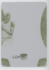 2013 Panini Preferred Silhouettes Printing Plate Yellow 1/1 Cedric Maxwell 1u6