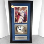Peyton Manning Signed Framed Indianapolis Colts Certified NFL MVP Collectible