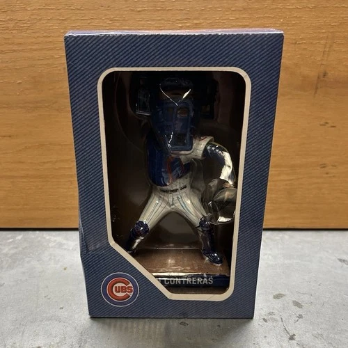 Chicago Cubs Contreras Collectible Figure Catcher Gear MLB Baseball Original Box