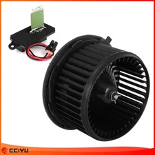 HVAC Heater Blower Motor With Resistor Kit Fits 2003-06 Chevrolet Silverado 3500