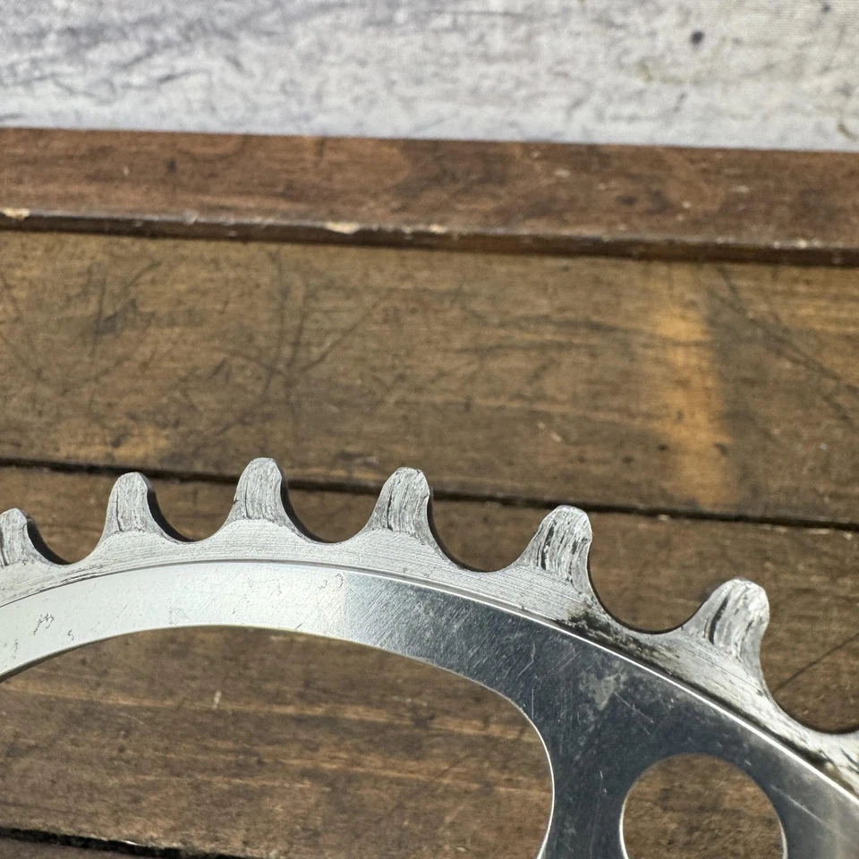 Vintage Shimano Dura-Ace FC-7400 Chainring Set 52/39T 130 BCD 5-Bolt Road Bike - Image 3 of 4