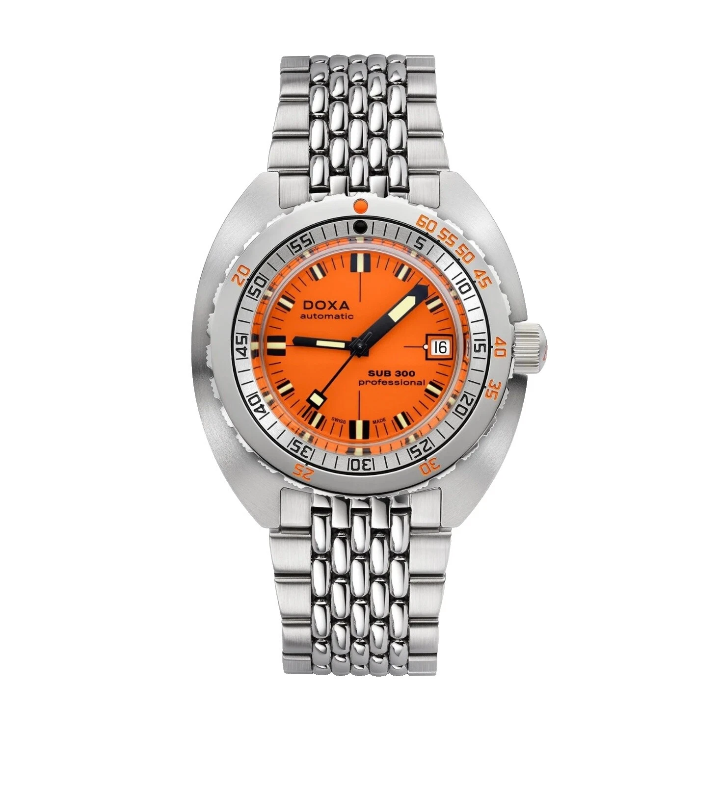 DOXA Stainless Steel Band Casual Wristwatches