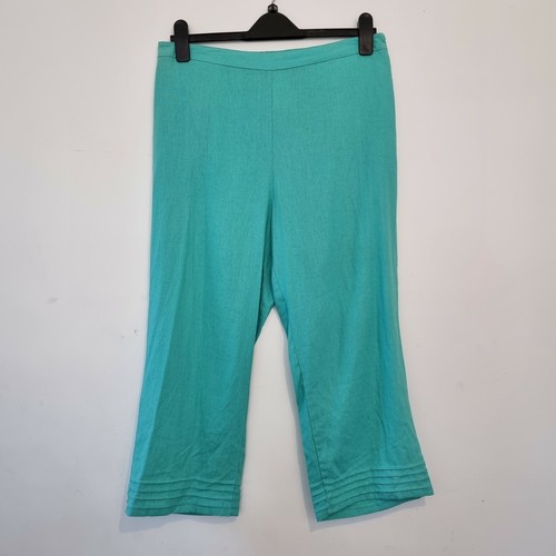 Damart Cropped Straight Leg Linen 