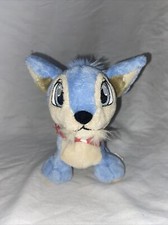 Rare 2004 Neopets Baby Lupe VNT Snap Creative Blue Yellow Red Polka dot Scarf