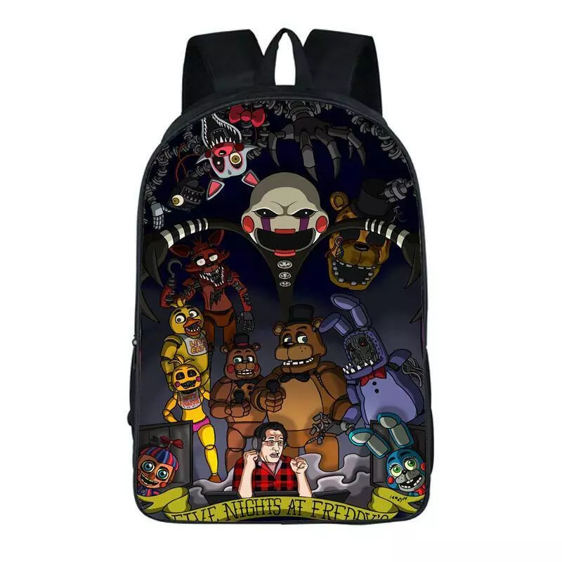 Buzzdaisy Five Nights at Freddy's Backpack with Computer Protection and USB  Charging - Large Capacity School Bag in 2023