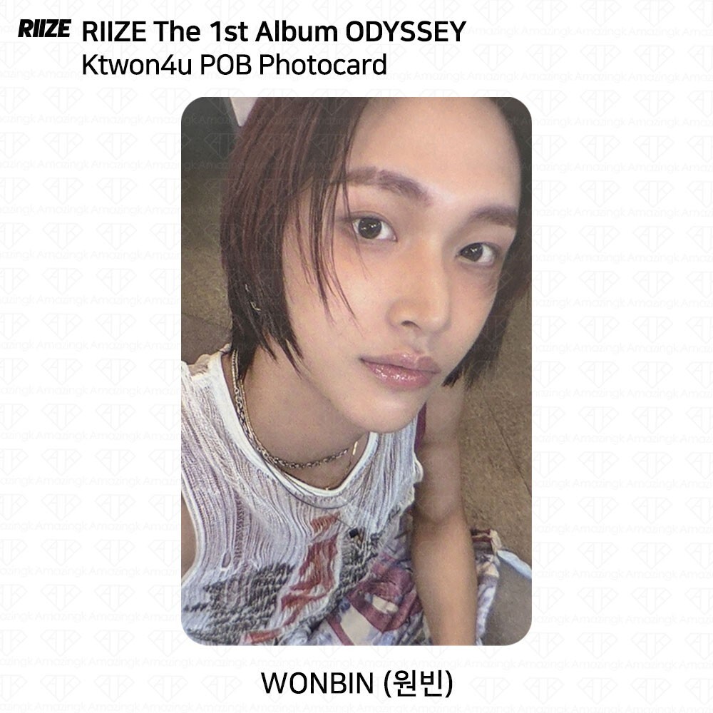 RIIZE The 1st Album ODYSSEY Ktown4u POB Photocard KPOP K-POP
