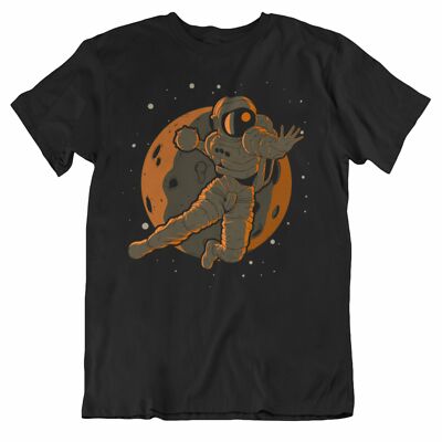 Men's Handball Shirt - Handball Astronaut Outer Space Spaceman T-Shirt