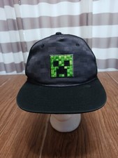 Minecraft Creeper Hat Cap Youth Snapback Costume Halloween