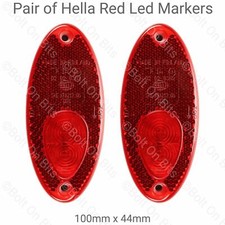 2 HELLA LED upgrade Swift Motorhome Top Rear Marker Light/lamps Ducato Bolero