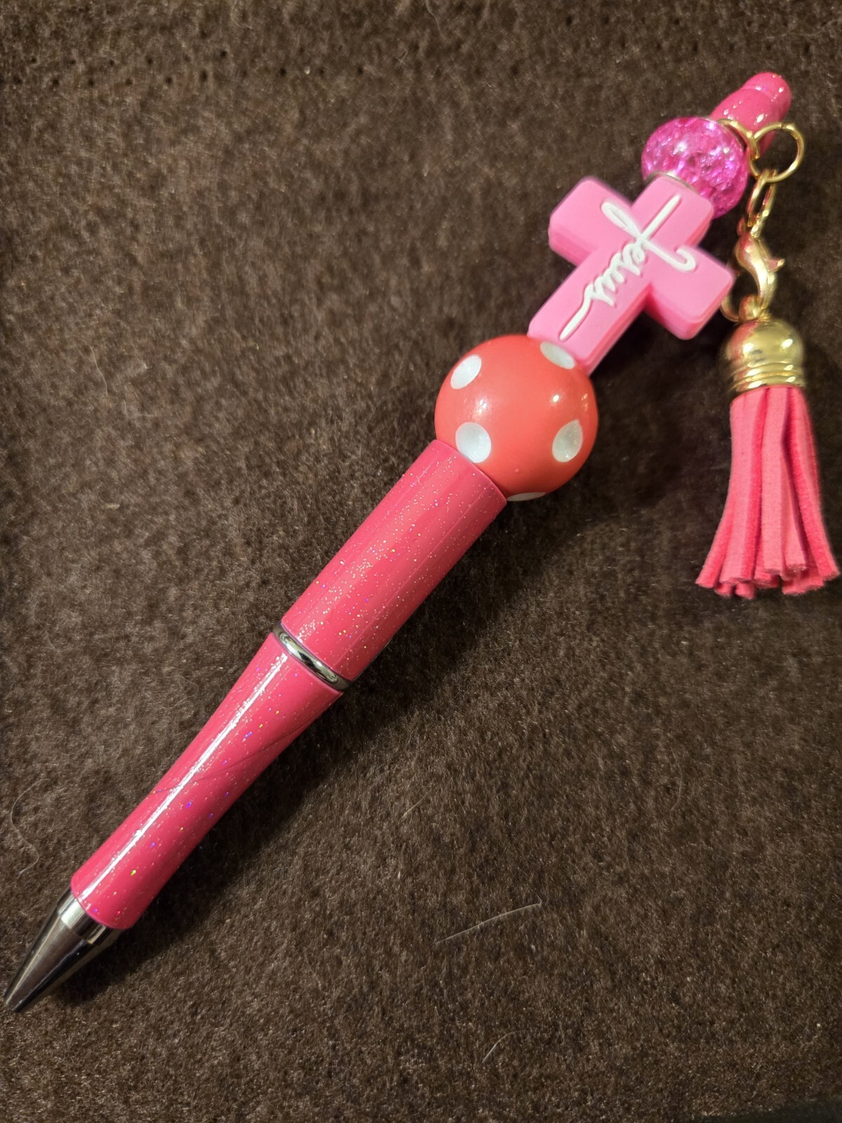 Custom Jesus Cross Pen! Luxury Inspired pens! Handmade. Journal.