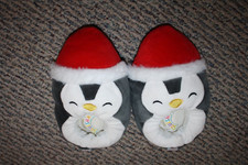 Squishmallows Penguin Slippers Kids Size 13-1 VGC