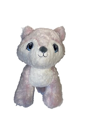 BUILD A BEAR WORKSHOP Artic PINK FROST FOX Plüschtier Kuscheltier