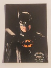 BATMAN RETURNS Michael Keaton 1992 TOPPS STADIUM CLUB CARD #75