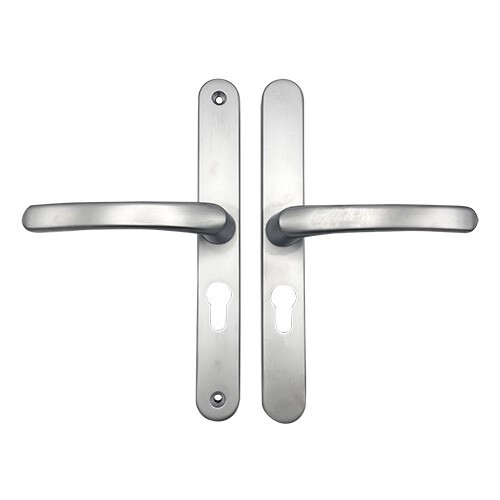 48mm Door Handle Union Style 215mm Fixing Sprung Levers Aluminium Door Upvc Door - Picture 13 of 20