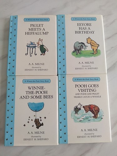 A Winnie The Pooh Story Book A.A Milne Books x 4