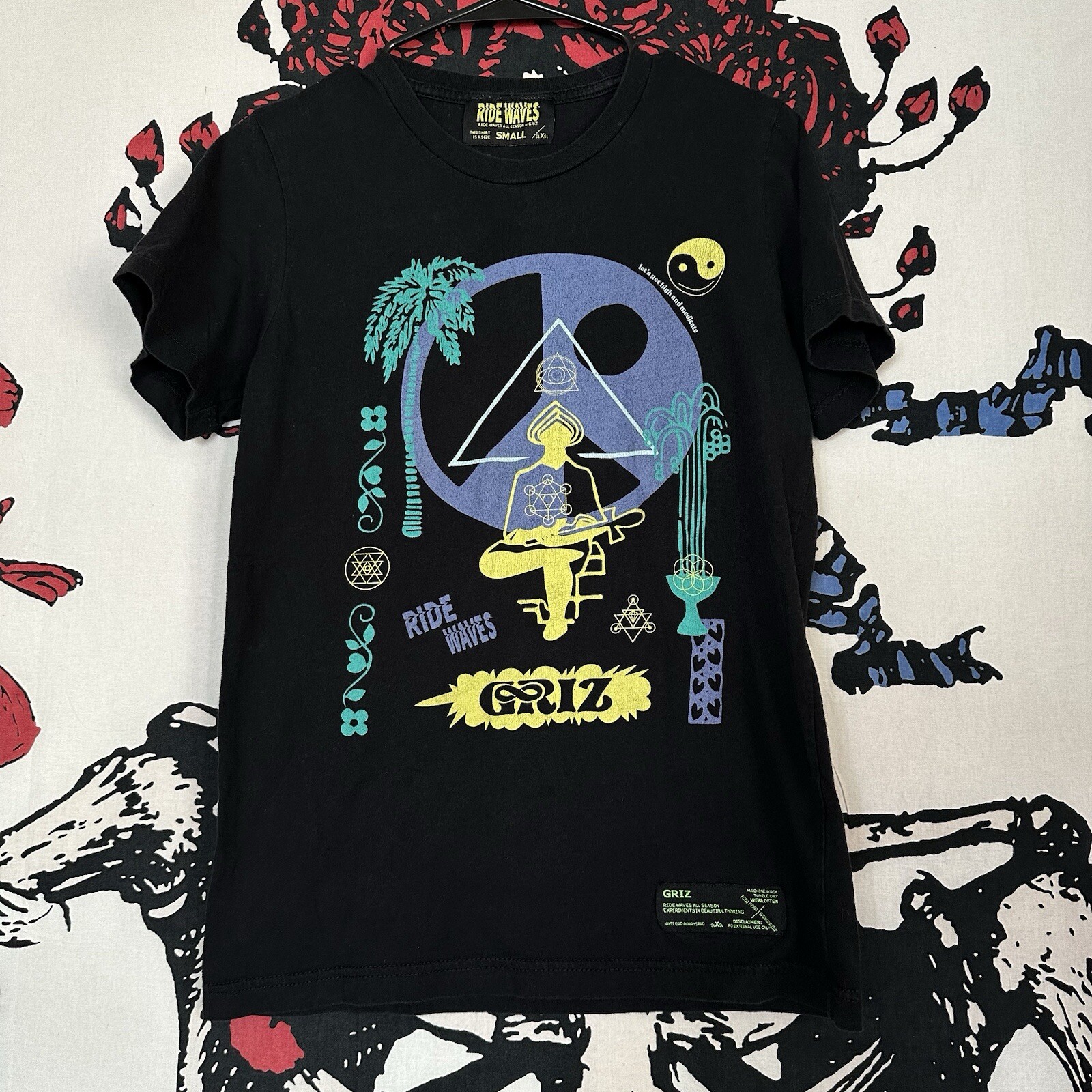 Licensed GRIZ Ride Waves Shirt DJ Big Gigantic Pretty Lights Zeds Dead