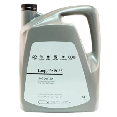 Aceite de motor 5 litros original VW Longlife IV FE 0W20 5L 508.00/509.00 GS60577M2