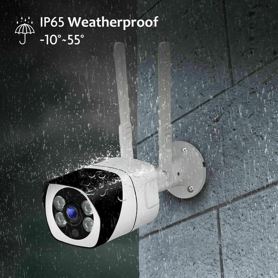 WiFi Outdoor Security Camera 1080P, 110°Wide Angle, Two-Way Audio, Motion Detect - Image 2 of 4