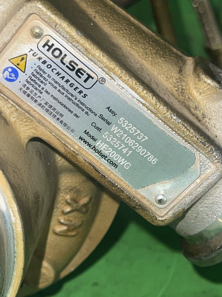 Cummins/Holset HE200WG Turbocharger 5325737, 5325741 | eBay