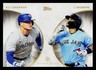 2022 Topps Dynamic Duals #4 Bo Bichette /Matt Chapman Toronto Blue Jays