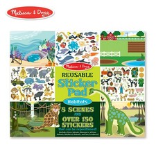 Melissa  Doug Reuseable Sticker Pad