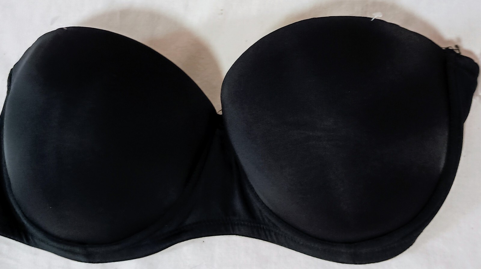 44DD Push Up Multi-Way Bridal Bra Black Thick Padded Beige & Black Straps