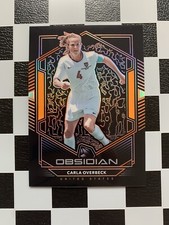 2019-20 Panini Obsidian Carla Overbeck Electric Etch Orange /35 USA