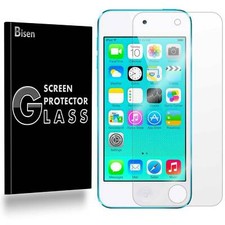  2-PACK BISEN Tempered Glass Screen Protector Guard For Apple iPod Touch 7 6 5