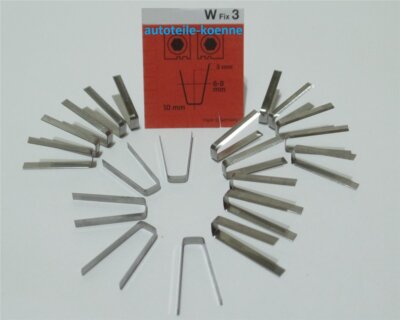 20x Profilschneidemesser 6-8mm W Fix 3 für RC414 RUBBER CUT + RILLFIT 