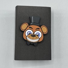 Five Nights At Freddy's FREDDY FAZBEAR Chibi Vinyl Rubber Pin FNAF New Open Box