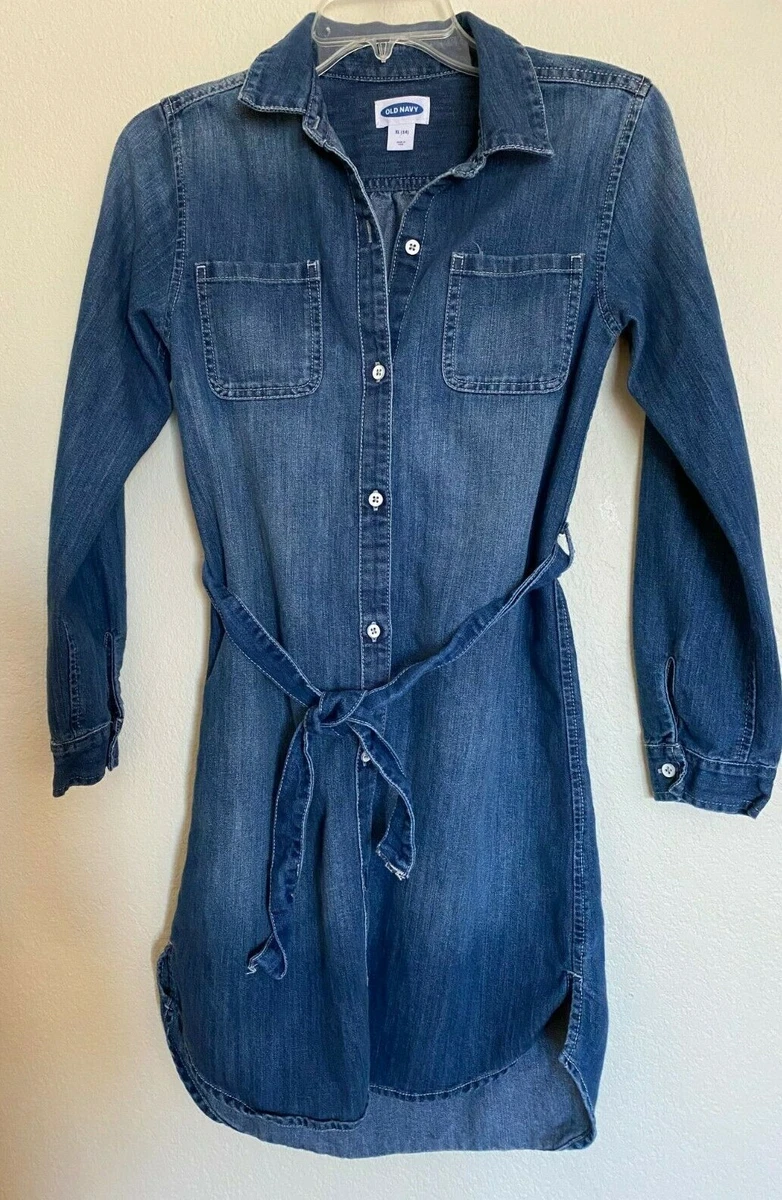 old navy denim dress