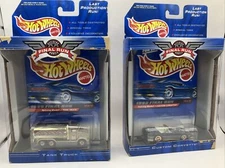 Hot Wheels Final Run Bundle With Tank Truck And Costom Corvette