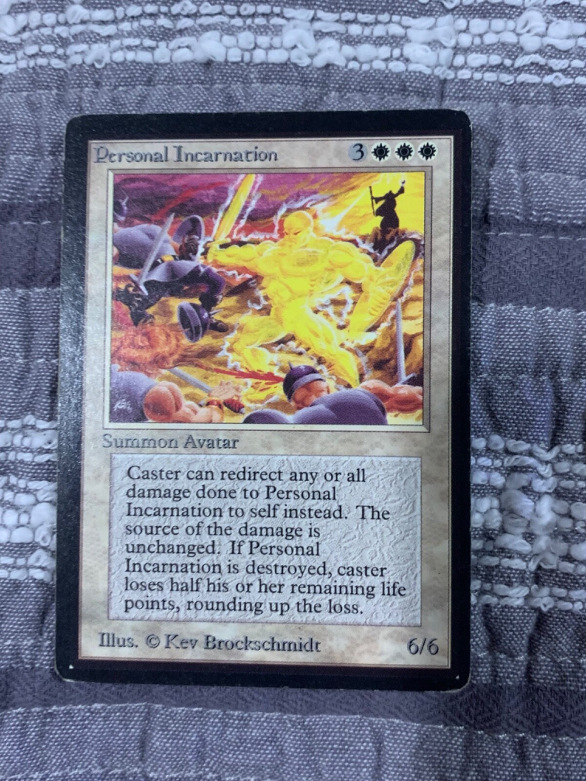 MTG Personal Incarnation Beta English Vintage