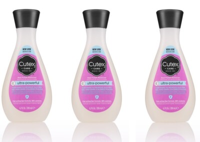 Cutex Pack Cutex Care Ultra Nail Polish Remover 6.76 oz (3 Pack) | eBay