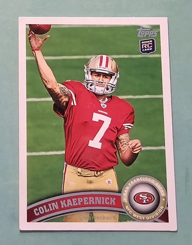 2011 Topps COLIN KAEPERNICK #413 Rookie RC San Francisco 49ers 