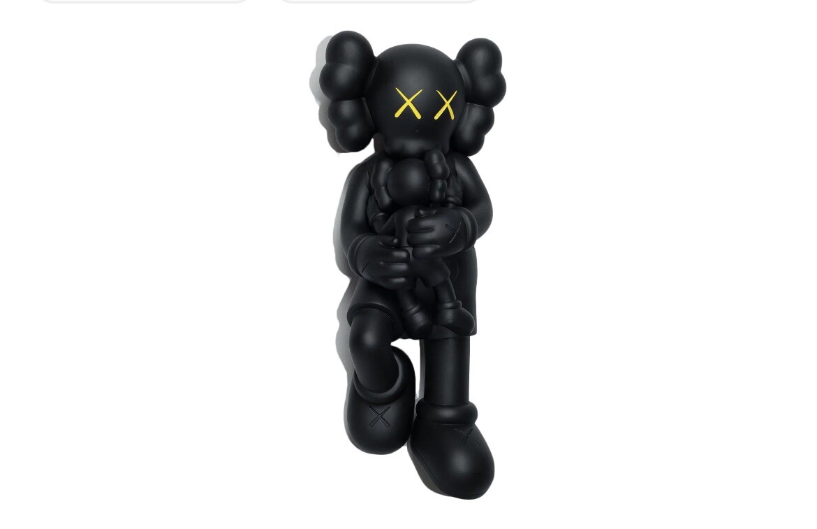 KAWS HOLIDAY SINGAPORE ⭐︎新品、未使用⭐︎ Kaws Holiday Singapore Vinyl Figure Black 2021 With Original