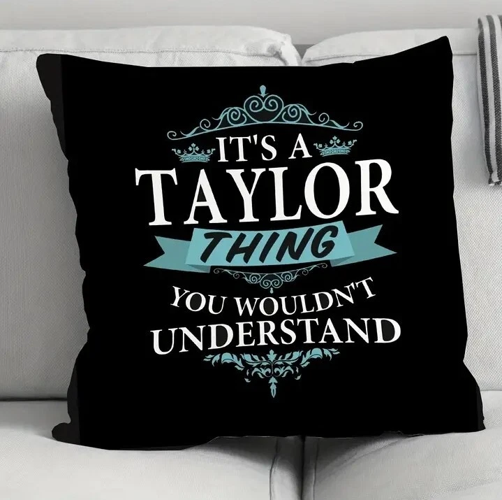 Taylorr Swifts Music Pillow Case Decorative Cushion Cover