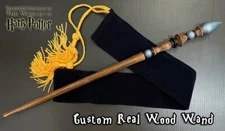 Custom REAL WOODEN Magic Wand 15", Beauxbatons, Ravenclaw, RARE, Wizardry World