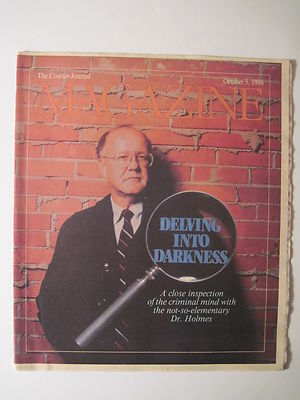 Louisville Courier Journal Magazine 1986: Dr Holmes UL! Colums